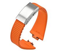 JQQJZLC Fluoro Rubber Strap,For Tissot PRX Series Super Player 35mm 40mm Women Men FKM Quick Release Folding Buckle Watch Band 11mm 12mm