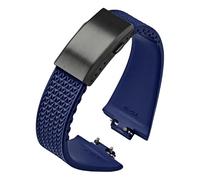 JQQJZLC Fluoro Rubber Strap,For Tissot PRX Series Super Player 35mm 40mm Women Men FKM Quick Release Folding Buckle Watch Band 11mm 12mm