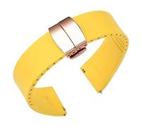 JQQJZLC Fluoroelastomer Watch Straps For Bracelet