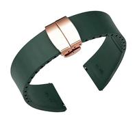 JQQJZLC Fluoroelastomer Watch Straps For Bracelet