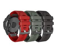 JQQJZLC For Fenix 8 Watch Band Replacement Silicone Watch Strap For Fenix 5/Fenix 6/Fenix 6 Pro/Fenix 7/Forerunner 935/945/Approach S60/Quatix 5/epix Smartwatch