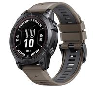 JQQJZLC For Fenix8 Band 22mm Width Fenix 6 Strap for Fenix 5/Fenix 7/Fenix 5 Plus/Fenix 6 Pro Soft Silicone Watch Band