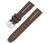JQQJZLC For Moonswatch Watch Curved No Gap Rubber Strap For Omega Swatch Joint Planet Series Moon Mercury Curved Rubber Strap Men Women 20MM Watchbands