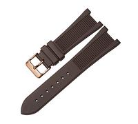 JQQJZLC For PP Patek Philippe Silicone Watch Belt 5711 5712g Nautilus Watch Strap Special Interface 25mm*13mm Watchband