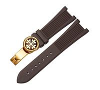 JQQJZLC For PP Patek Philippe Silicone Watch Belt 5711 5712g Nautilus Watch Strap Special Interface 25mm*13mm Watchband