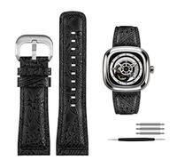 JQQJZLC For Seven Friday Q2/03/M2/M021/T2 Genuine Leather Watchband Vintage styleDiesel watch Men cowhide strap 28m Bracelet accessories