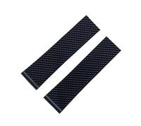 JQQJZLC For Strap Soft Silicone Rubber Watch Band 22mm 24mm Bracelet
