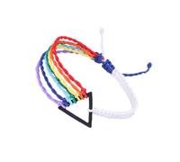 JQQJZLC Girls Accessories Colorful Hand Woven Bracelet Braided for Men Women Creative Yoga Wristbands present for Parties necklace