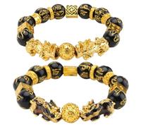 JQQJZLC Girls' jewelry Chic Feng Shui Buddhist Bead Bracelet Auspicious Animal Bangle Fortunate Charm for Festival Occasions accessories
