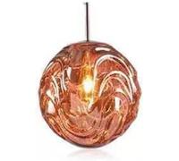 JQQJZLC Gold Globe Pendant Light Kitchen Island Chrome Red Melt Pendant Lights Blue Lava Shade Ceiling Hanging Lighting Silver Nordic Modern Chandelier for Bedroom Living Room Dining Room Restaurant