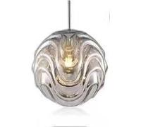 JQQJZLC Gold Globe Pendant Light Kitchen Island Chrome Red Melt Pendant Lights Blue Lava Shade Ceiling Hanging Lighting Silver Nordic Modern Chandelier for Bedroom Living Room Dining Room Restaurant