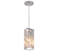 JQQJZLC Industrial Pendant Fixture for Kitchen Island, Adjustable Height Crystal Chandelier, Lamp Dining Room Hanging Light