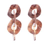 JQQJZLC jewellery Women Silver Earrings, Trendy Hyperbole Irregular Women Drop Earrings Geometric Colorful Acetic Acid Jewelry Bijoux For Bithday Party Brincos Gifts For Girlfriend, Wife, Sister,