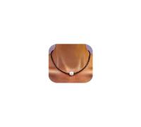JQQJZLC jewelry Dainty Single Pearl Pendant s for Women Trendy,Womens Black Stone Beaded Choker,Delicate Round Freshwater Pearl Jewelry Gift for Women Girls Jewelry for girls