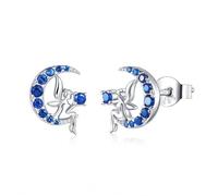JQQJZLC jewelry for women 925 Silver Sea Tortoise Silver Earrings for Women Wedding Jewelry women's jewelry