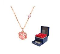 JQQJZLC jewelry/necklaces creative cat paw shape for women, clavicle pendant necklaces the total length is 15.75in women's pendants