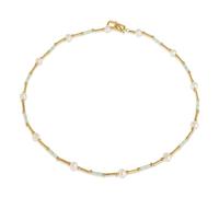 JQQJZLC jewelry Tiger Eye Gemstone Pearl Bead for Women, Boho Statement Prom Jewelry Gift Jewelry for girls