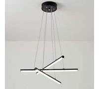 JQQJZLC LED Ceiling Light Modern Living Room Bedroom Chandelier 26W Creative Bedroom Chandelier Aluminum Metal Acrylic Ceiling Lamps Lighting Ceiling Lights