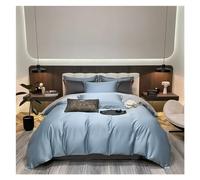 JQQJZLC Luxury Bedding Set Egyptian Cotton 400TC Duvet Cover Set Single Queen King Bed Cover Quilt Cover with Pillowcase 3pcs Se,Pillowcase Sheet Set 4 Pieces(F,Cover 200x230 3pcs)