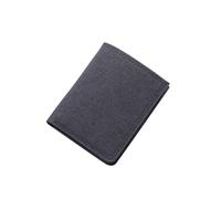 JQQJZLC Men Short Wallet Coin Purse Wallet Men's Purse Coin Pouch Card Holder Short Vertical Canvas Wallet