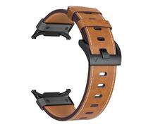 JQQJZLC Metal Leather Strap For Samsung Galaxy Watch Ultra 47mm Stainless Steel Business Bracelet Belt For Galaxy Watch Ultra 47mm Watchbands