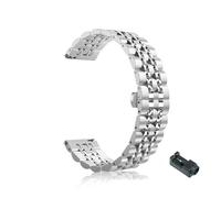JQQJZLC Metal Wrist Band Compatible With Watch 3 45mm 41mm Straps Bracelet Watch3 Stainless Steel Strap Watchband