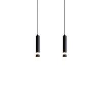 JQQJZLC Modern Minimalist Pendant Lighting Black with Shade Hanging Lighting Metal Chandelier Rope Adjustable Ceiling Lamp Lantern Lighting Bedside Bar Supermarket Clothing Store Made in China