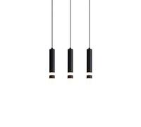 JQQJZLC Modern Minimalist Pendant Lighting Black with Shade Hanging Lighting Metal Chandelier Rope Adjustable Ceiling Lamp Lantern Lighting Bedside Bar Supermarket Clothing Store Made in China
