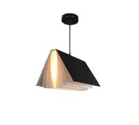 JQQJZLC Modern Personality Art Lamp Simple Nordic Library Clothing Milk Tea Coffee Shop Creative Chandelier Restaurant Corridor Bedside Chandelier Made in China Produced in China