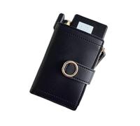 JQQJZLC N/A Trend Clutch Female Purse Money Clip Wallet Small Zipper Leather Purse Women Ladies Card Bag for Women (Color : A, Size : 10 cm)