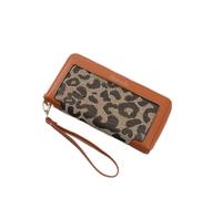 JQQJZLC N/A Women's Wallet Leopard New Women's Clutch Bag Large-Capacity Pocket Wallets Female Mobile Phone Bag Multi (Color : C, Size : 1ps)