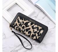 JQQJZLC N/A Women's Wallet Leopard New Women's Clutch Bag Large-Capacity Pocket Wallets Female Mobile Phone Bag Multi (Color : C, Size : 1ps)