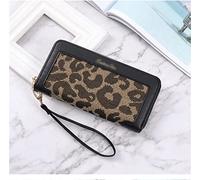 JQQJZLC N/A Women's Wallet Leopard New Women's Clutch Bag Large-Capacity Pocket Wallets Female Mobile Phone Bag Multi (Color : C, Size : 1ps)