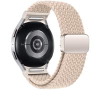 JQQJZLC No Gaps Braided Band For Samsung Galaxy Watch 7 6 5 4 44mm 40mm/5 pro bracelet For Galaxy watch6 watch4 classic 47 43 strap