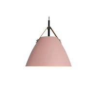 JQQJZLC Nordic Restaurant Wrought Iron Chandelier Modern Simple Personality Color Living Room Bedroom Dining Room Macaroon Leather Decorative Lamps Made in China Produced in China