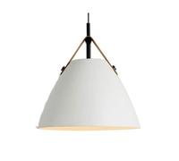 JQQJZLC Nordic Restaurant Wrought Iron Chandelier Modern Simple Personality Color Living Room Bedroom Dining Room Macaroon Leather Decorative Lamps Made in China Produced in China