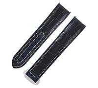 JQQJZLC Nylon Leather Rubber Watch Band Fit For With Folding Buckle Luxury Bracelets Accessories Parts 20mm, 19mm, 21mm, 22mm
