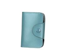 JQQJZLC Real Leather Men Wallet ID Credit Card Holder Wallets Male Small Coin Purse Women Money Bag Slim Thin Mini Walet