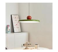 JQQJZLC Restaurant Creative Iron Lampshade Chandelier Lam Nordic Warm and Romantic Children's Room Suspension Lights, Cream Full-Spectrum Pendant Light LED Eye Protection Pendant Light Fixtures,