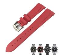 JQQJZLC Rubber Silione Watchband 20mm 22mm For Tudor Black Bay 1958 GMT 41mm Pelagos Blue Orange Black Sport Strap Gift Tools