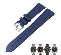 JQQJZLC Rubber Silione Watchband 20mm 22mm For Tudor Black Bay 1958 GMT 41mm Pelagos Blue Orange Black Sport Strap Gift Tools