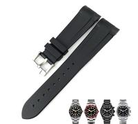 JQQJZLC Rubber Silione Watchband 20mm 22mm For Tudor Black Bay 1958 GMT 41mm Pelagos Blue Orange Black Sport Strap Gift Tools