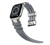JQQJZLC Rubber Watch Band For Band S10 46mm S10 42mm Ultra 49mm 45mm 44mm Rubber Watchbands Waterproof Strap
