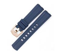 JQQJZLC Rubber Watch Bracelet WatchBand For Omega 007 PLANET OCEAN AT150 Pin Buckle Silicone WatchStrap Accessories