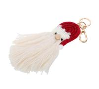 JQQJZLC Santa Keychain Christmas Tree Decorations Key Holder Decorations for Christmas Tree Christmas Doll Pendant Xmas Theme Key Ring Bag Key Chain Handbag Hanging Decor Backpack Keychain