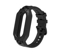 JQQJZLC Soft TPU Silicone Case Strap for Xiaomi MiBand 8 Strap Bracelet for MiBand 8 NFC Rubber Correa Watch Replacement Accessories Kit