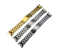 JQQJZLC Solid Stainless Steel Replacement Watch Band Strap Bracelet 12 14 16 18 20 22 24mm Wristband Seamless Welding Deployment