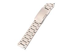 JQQJZLC Solid Stainless Steel Replacement Watch Band Strap Bracelet 12 14 16 18 20 22 24mm Wristband Seamless Welding Deployment