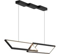JQQJZLC Stair Chandelier Restaurant Strip Chandelier and Nordic Designer Personalized Dining Room Table Intelligent Irregular Light
