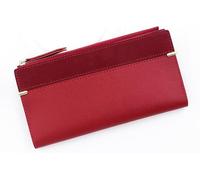 JQQJZLC Storage Bag Women's Long Purse Splicer Purse Coin Purse Holding Bag Card Bag(1)
